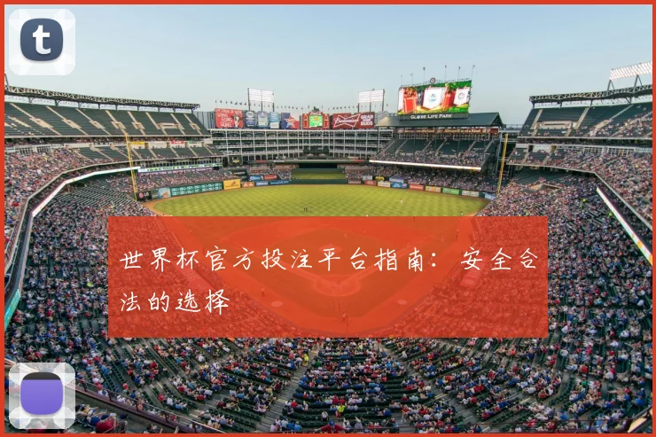 世界杯官方投注平台指南：安全合法的选择